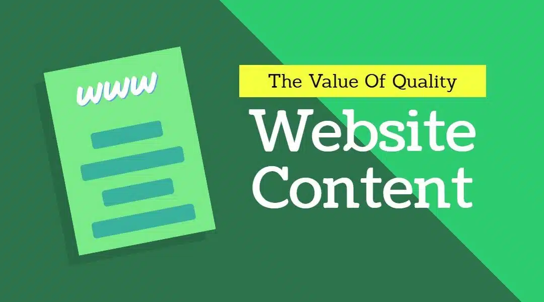 Quality Website Content